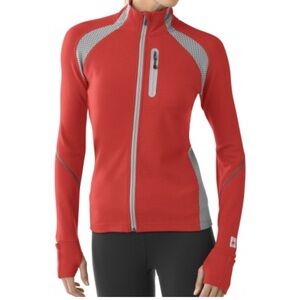 Smartwool Light FZ Sunrise Merino Wool Sweatshirt XS Zip Thermal Outdoorcore